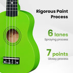 Soprano Ukulele Starter Kit for Beginners with Bag