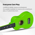 Soprano Ukulele Starter Kit for Beginners with Bag