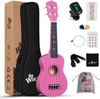 Soprano Ukulele Starter Kit for Beginners with Bag