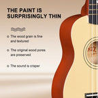 Soprano Ukulele Starter Kit for Beginners with Bag