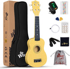 Soprano Ukulele Starter Kit for Beginners with Bag