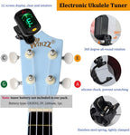 Soprano Ukulele Starter Kit for Beginners with Bag
