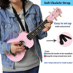 Soprano Ukulele Starter Kit for Beginners with Bag