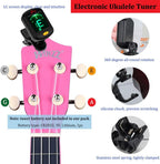 Soprano Ukulele Starter Kit for Beginners with Bag