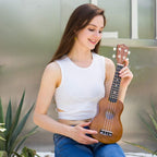 Soprano Ukulele Starter Kit for Beginners with Bag
