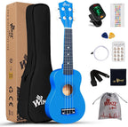 Soprano Ukulele Starter Kit for Beginners with Bag