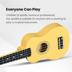 Soprano Ukulele Starter Kit for Beginners with Bag