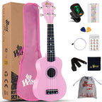 Soprano Ukulele Starter Kit for Beginners with Bag