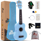 Soprano Ukulele Starter Kit for Beginners with Bag