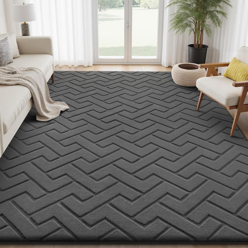 Rugs Living Room Bedroom Large Carpet Thick