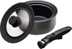 Space Non-Stick Induction Saucepan Set (3 Piece)