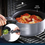 Space Non-Stick Induction Saucepan Set (3 Piece)