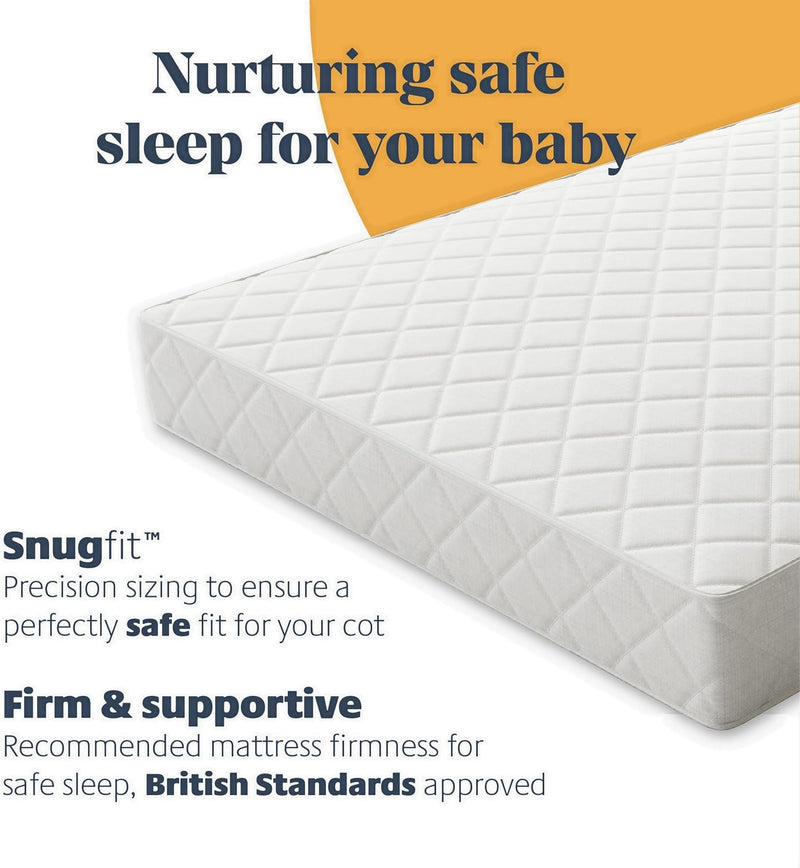 Space Saver Spring Cot Mattress X 10CM