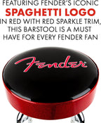 Spaghetti Logo Pick Pouch Barstool 24 Inch