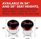 Sparkle Logo Barstool Padded Swivel Seat