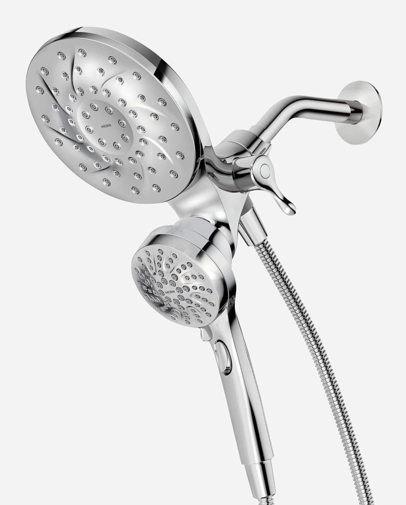 Spello Thermostatic Concealed 2 Outlet Shower System Chrome