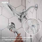 Spello Thermostatic Concealed 2 Outlet Shower System Chrome