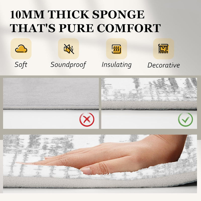 Sponge Living Room Area Rug