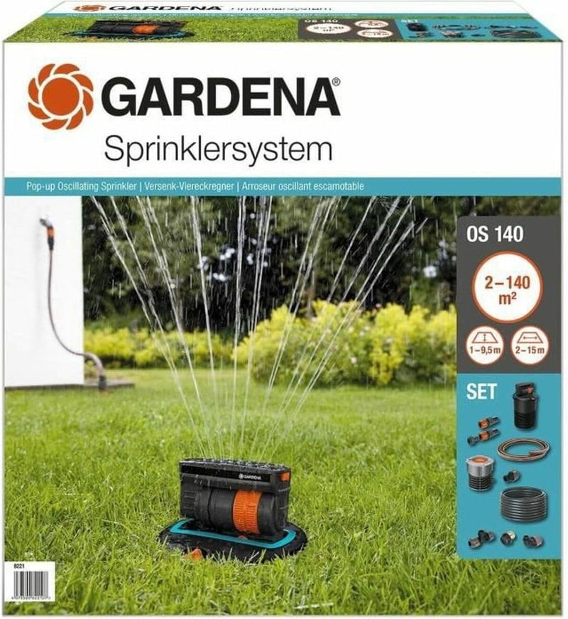 Sprinkler System Starter Set Pipeline with Oscillating