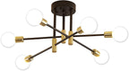 Sputnik Ceiling Light Chandelier Mid Century Modern Nordic