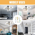 Sputnik Ceiling Light Chandelier Mid Century Modern Nordic