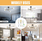 Sputnik Ceiling Light Chandelier Mid Century Modern Nordic