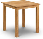 Square Dining Table for 4 Solid Oak H75