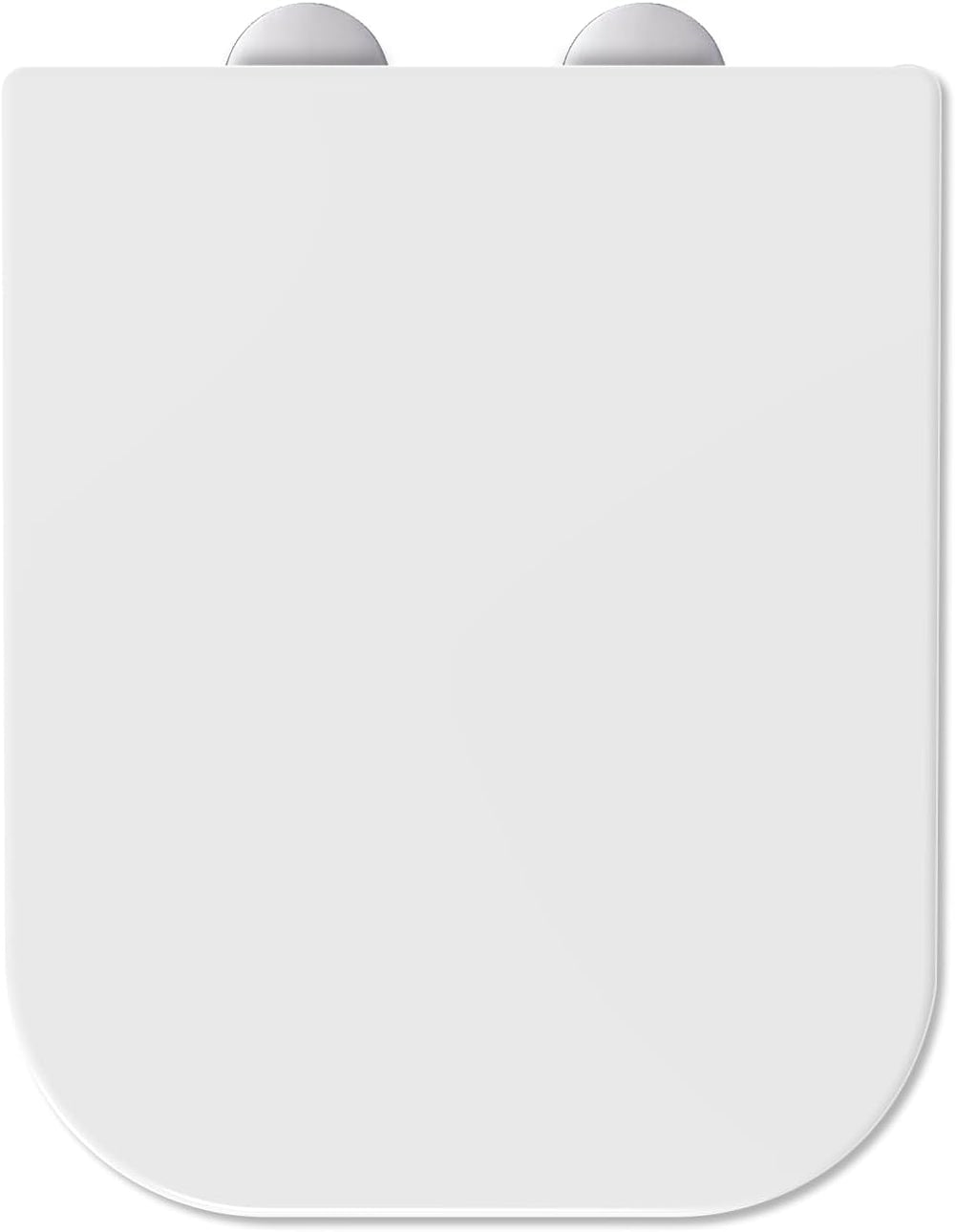 Square Toilet Seat Features Soft-Close Loo with One-Button
