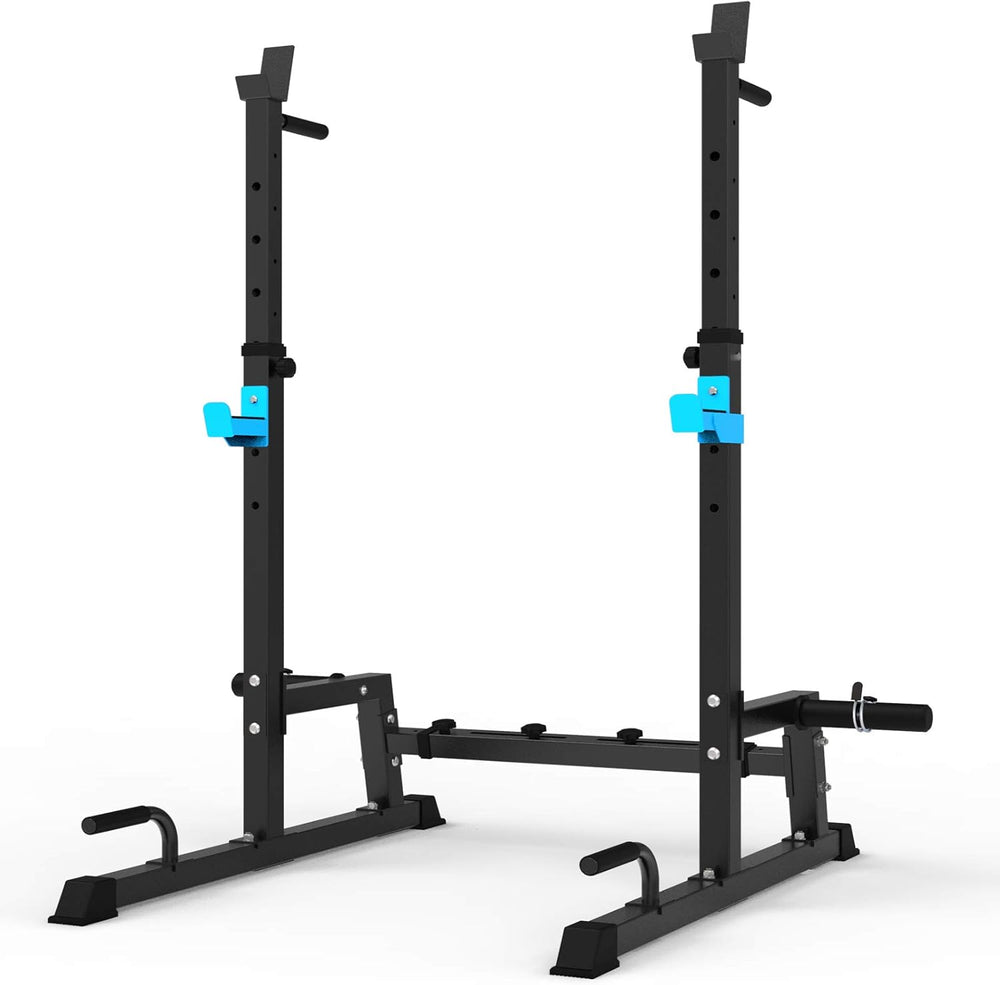 Squat Rack Multi-Function Barbell Height Adjustable Dip Stand