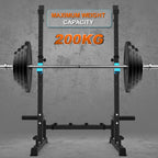 Squat Rack Multi-Function Barbell Height Adjustable Dip Stand