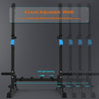 Squat Rack Multi-Function Barbell Height Adjustable Dip Stand