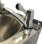 Stainless Steel Hand Wash Basin Sink Lever Taps