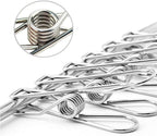 Stainless Steel Laundry Drying Rack Rotary Wind-Proof Clothes (2 Pack)