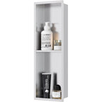Stainless Steel Shower Niche Recessed 3-Tier Storage