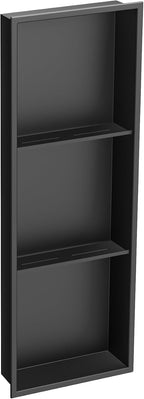 Stainless Steel Shower Niche Wall Insert Recessed Double