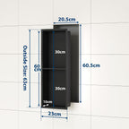 Stainless Steel Shower Niche Wall Insert Recessed Double