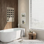 Stainless Steel Shower Niche Wall Insert Recessed Double