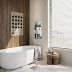 Stainless Steel Shower Niche Wall Insert Recessed Double