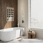 Stainless Steel Shower Niche Wall Insert Recessed Double