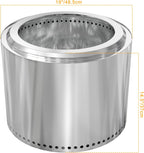 Stainless Steel Smokeless Fire Pit
