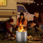 Stainless Steel Smokeless Fire Pit