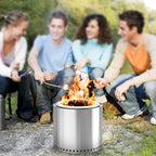 Stainless Steel Smokeless Fire Pit