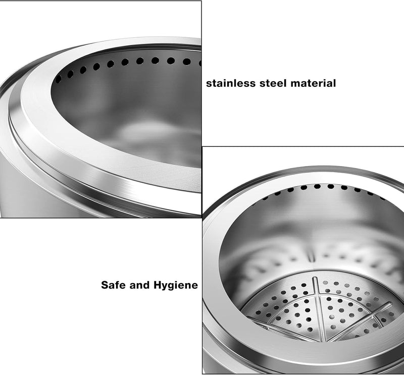 Stainless Steel Smokeless Fire Pit