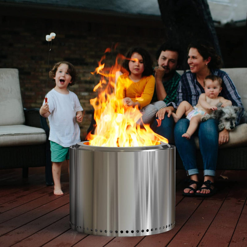 Stainless Steel Smokeless Fire Pit