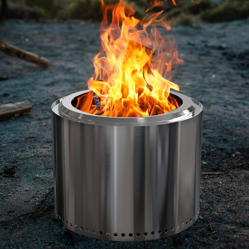 Stainless Steel Smokeless Fire Pit