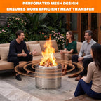 Stainless Steel Smokeless Fire Pit