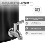 Stainless Steel Water Dispenser 2.5gal 8L Drink