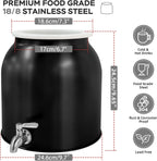 Stainless Steel Water Dispenser 2.5gal 8L Drink