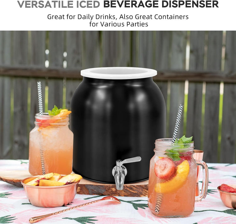 Stainless Steel Water Dispenser 2.5gal 8L Drink