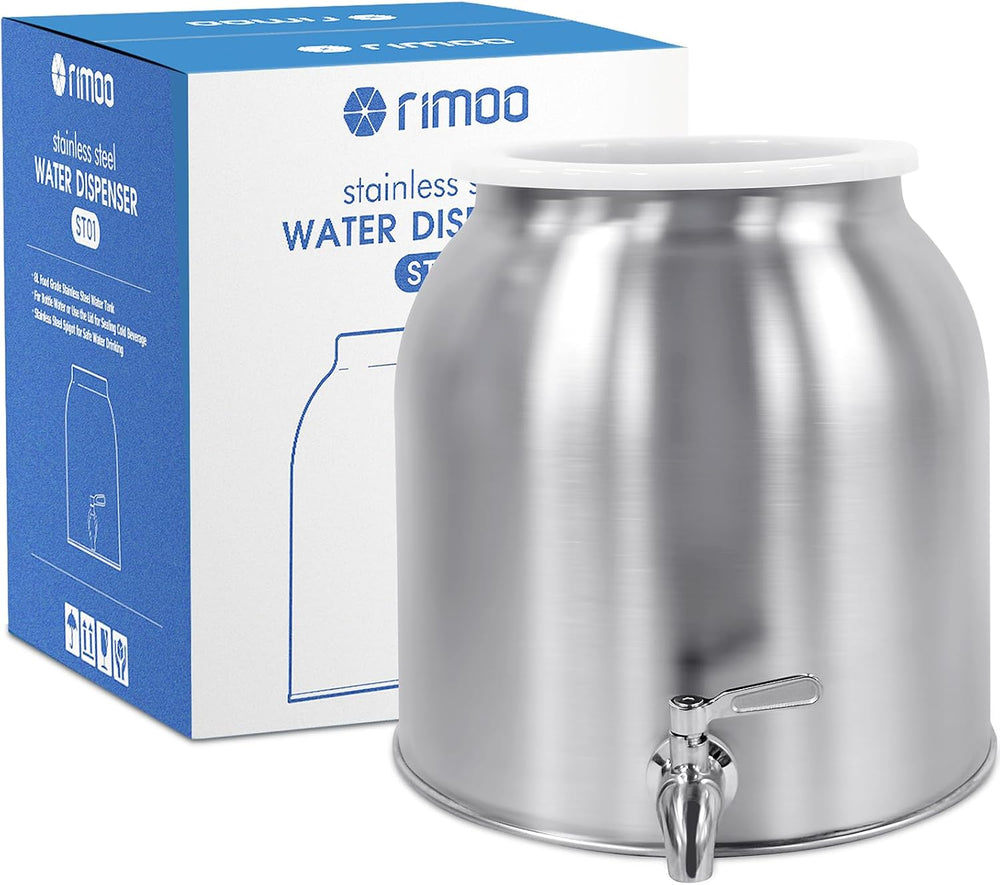 Stainless Steel Water Dispenser 2.5gal 8L Drink